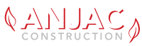 ANJAC Construction Logo Wide